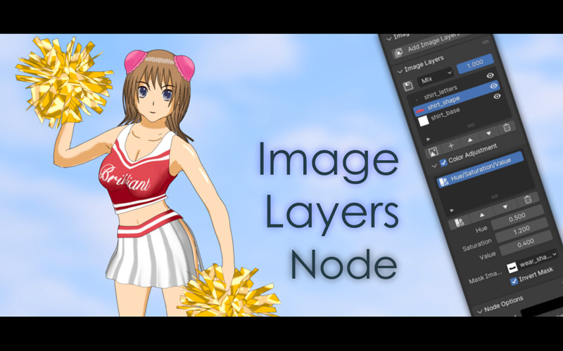 【Blender插件】Image Layers Node v1.3.1 图像图层节点工具
